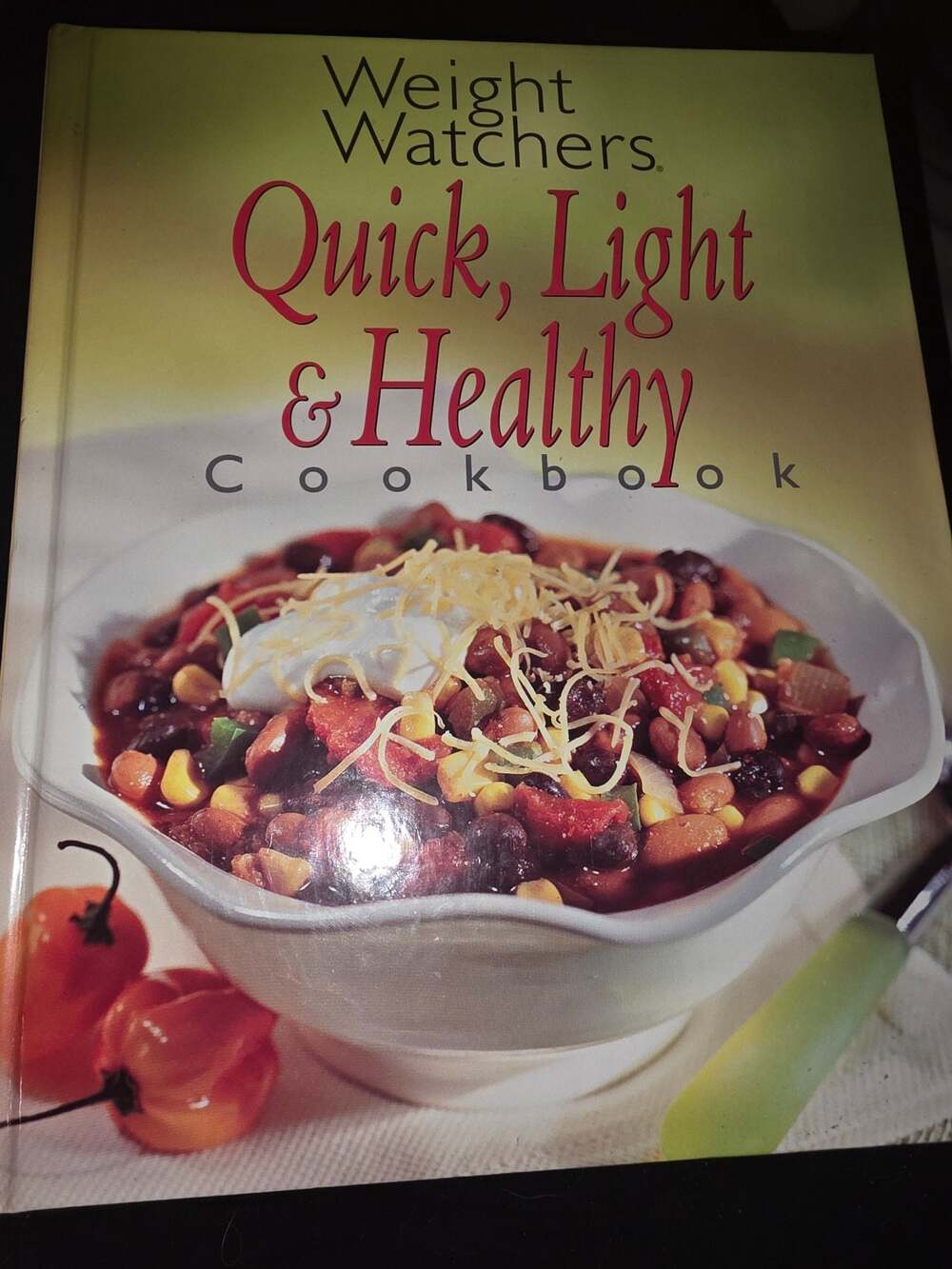 Weight Watchers Quick, Light & Healthy Cookbook 1998 Hardcover